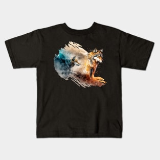 wolf is my spirit animal "nice" Kids T-Shirt